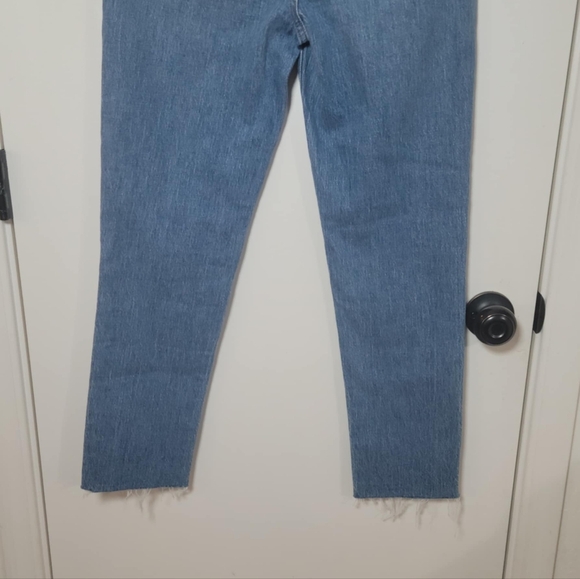 Madewell Perfect Vintage Jeans Raw Hem Size 24 New With Tags - Picture 8 of 12